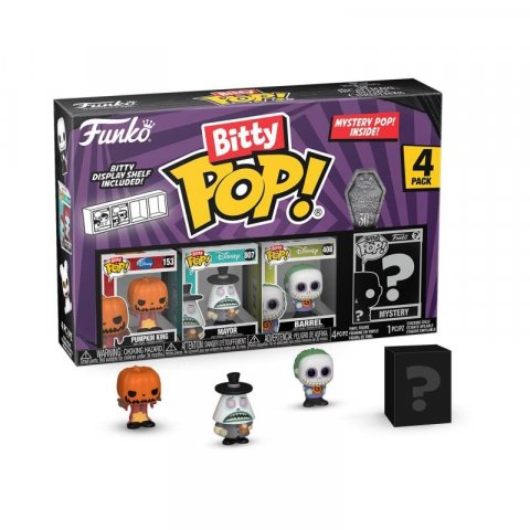 neuveden: Funko Bitty POP: The Nightmare Before Christmas - Pumpkin Jack (4pack)