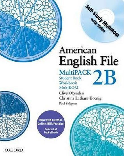 Oxenden Clive: American English File 2 Student´s Book + Workbook Multipack B with Online S
