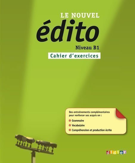 kolektiv autorů: Le nouvel B1 Cahier d´exercices