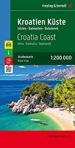 neuveden: AK 7403 Chorvatské pobřeží 1:200 000