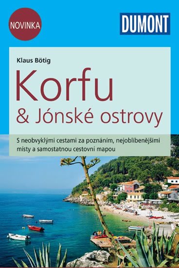 neuveden: Korfu & Jónské ostrovy - Průvodce se samostatnou cestovní mapou