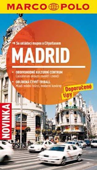 neuveden: Madrid - Průvodce se skládací mapou