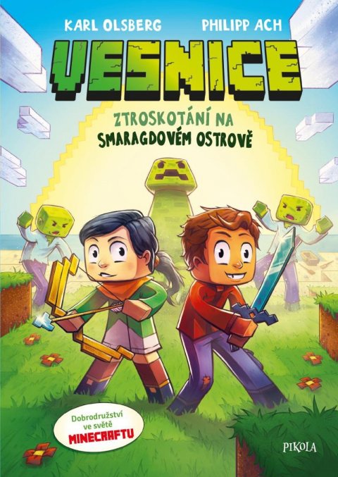 Olsberg Karl: Minecraft: Vesnice. Ztroskotání na Smaragdovém ostrově