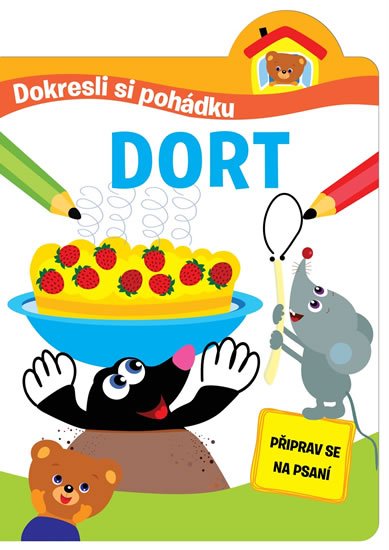 neuveden: Dokresli si pohádku - Dort