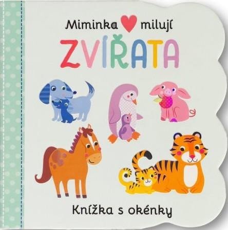 neuveden: Miminka milují Zvířata - Knížka s okénky neuveden: Miminka milují Zvířata - Knížka s okénky
