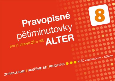 kolektiv autorů: Pravopisné pětiminutovky 8 pro 2. stupeň ZŠ a VG