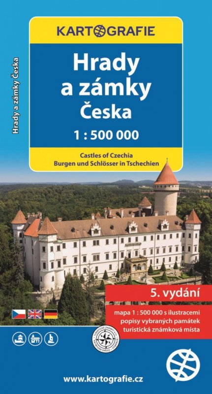 neuveden: Hrady a zámky Česka/1 : 500 000 neuveden: Hrady a zámky Česka/1 : 500 000