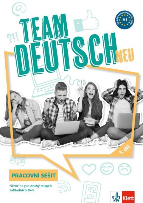 neuveden: Team Deutsch neu 1 (A1) – 2dílný pracovní sešit s gramatickým přehledem