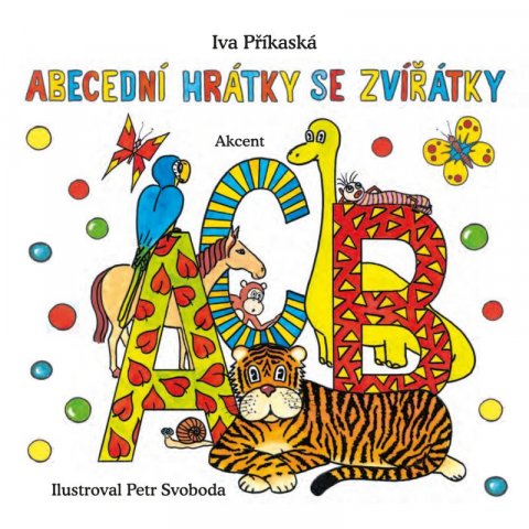 Příkaská Iva: Abecední hrátky se zvířátky - leporelo