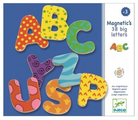 neuveden: Djeco Magnety abeceda