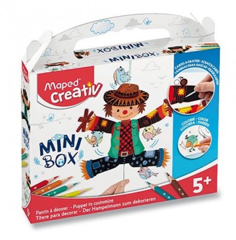 neuveden: MiniBox Maped Creativ Papírová loutka - Strašák