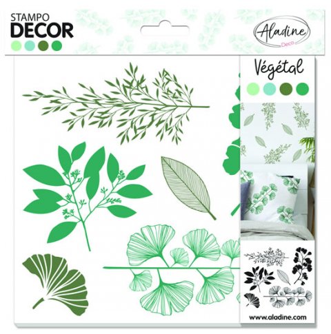 neuveden: Razítka Stampo Decor - Vegetal