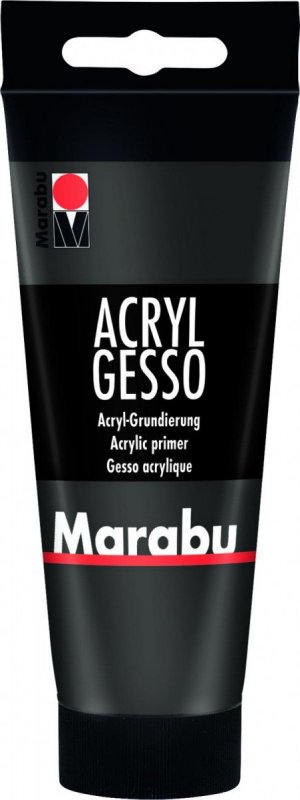 neuveden: Marabu Acryl Gesso - černé 100 ml