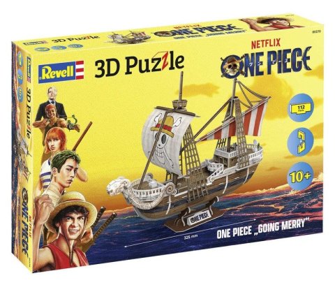 -: 3D Puzzle One Piece - Going Merry 112 dílků