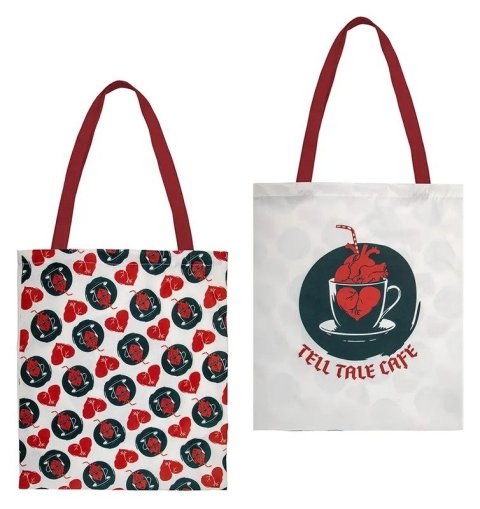 -: Wednesday Látková taška - Tell Tale Cafe