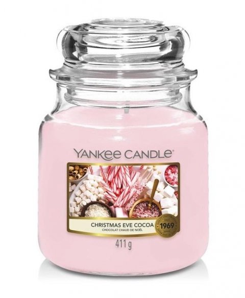 neuveden: YANKEE CANDLE Christmas Eve Cocoa svíčka 411g