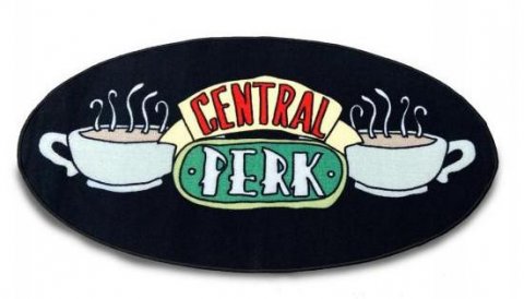 neuveden: Přátelé Rohožka - Central Perk (75 x130 cm)