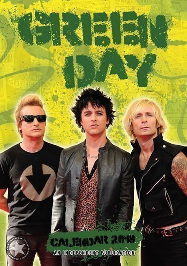 neuveden: Kalendář 2018 - GREEN DAY