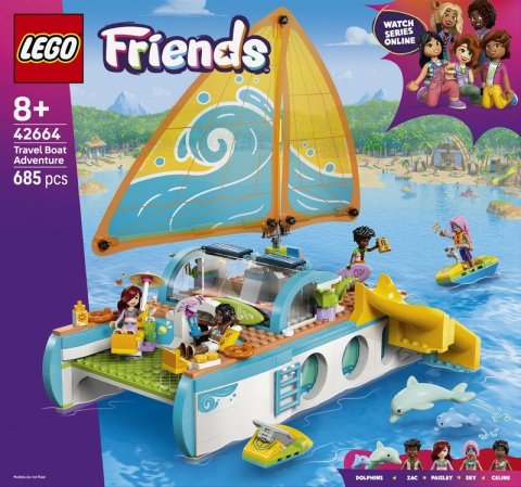 -: LEGO® Friends 42664 Dobrodružství na jachtě