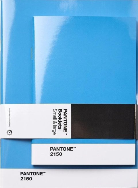 neuveden: Pantone Zápisník tečkovaný, 2 velikosti - Blue 2150 C