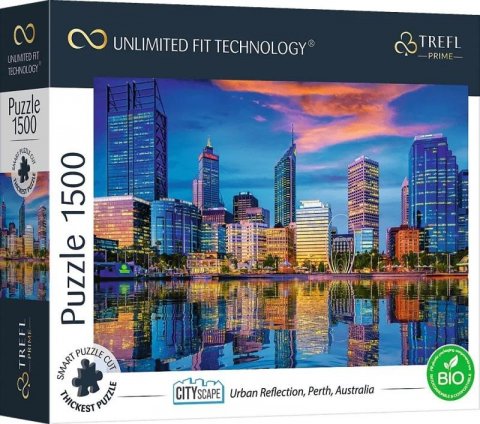 neuveden: Puzzle Cityscape: Odraz města Perth, Austrálie 1500 dílků neuveden: Puzzle Cityscape: Odraz města Perth, Austrálie 1500 dílků