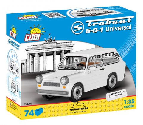 neuveden: Stavebnice COBI - TRABANT 601 Kombi, 74 k