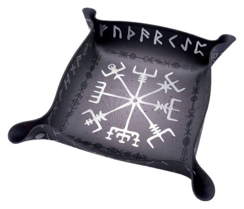 : Dice tray - 22 x 22 cm - Viking Saga svítící ve tmě