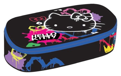 : Penál Campus Hello Kitty Neon black, bez vybavení