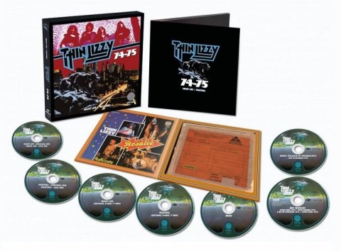 Thin Lizzy: 6CD+BD Thin Lizzy: Nightlife / Fighting
