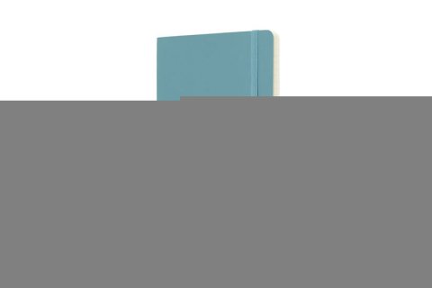 neuveden: Zápisník Moleskine - měkké desky, L, linkovaný - tyrkysový