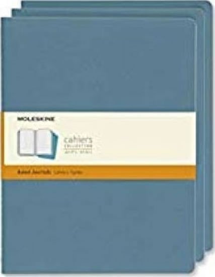 neuveden: Moleskine Sešity 3 ks modré XL, linkované neuveden: Moleskine Sešity 3 ks modré XL, linkované