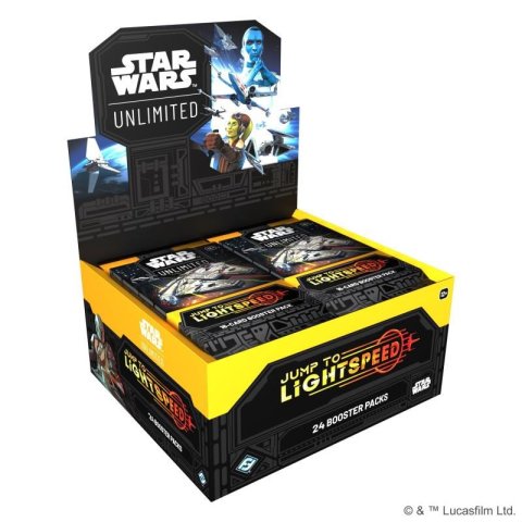 neuveden: Star Wars: Unlimited Jump to Lightspeed - Booster neuveden: Star Wars: Unlimited Jump to Lightspeed - Booster