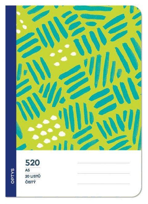 neuveden: Optys Školní sešit 520 bezdřevý čistý - razítko