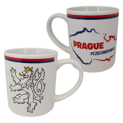neuveden: Hrnek Česká republika bílý 250 ml