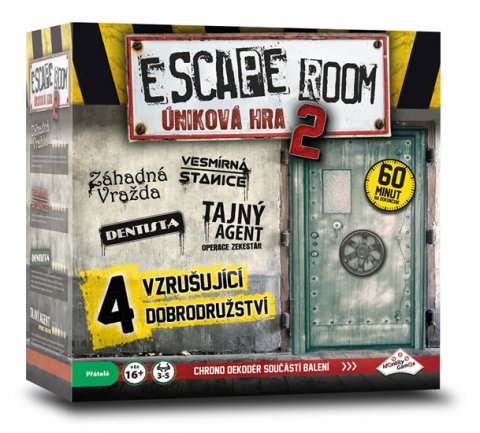 neuveden: Escape Room - Úniková hra - 4 scénáře neuveden: Escape Room - Úniková hra - 4 scénáře