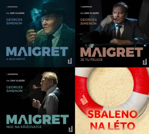 Simenon Georges: Maigret - CDmp3 (komplet Maigret a jeho mrtvý, Je tu Felicie, Noc na křižov