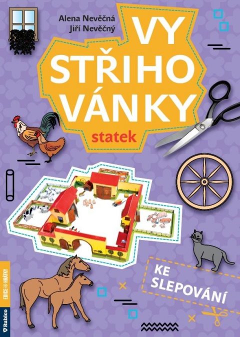 Nevěčná Alena: Vystřihovánky ke slepování - Statek Nevěčná Alena: Vystřihovánky ke slepování - Statek