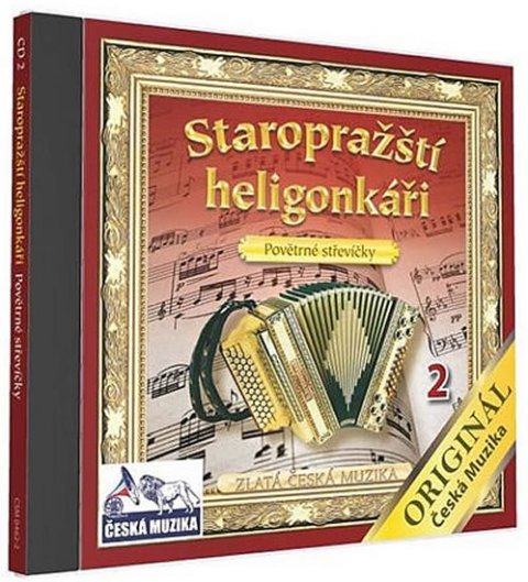neuveden: Staropražští heligonkáři - Povětrné střevíčky - 1 CD neuveden: Staropražští heligonkáři - Povětrné střevíčky - 1 CD