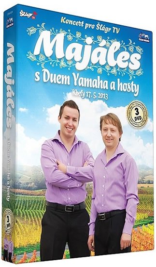 neuveden: Duo Yamaha - Majáles s Duem Yamaha a hosty - 3 DVD neuveden: Duo Yamaha - Majáles s Duem Yamaha a hosty - 3 DVD