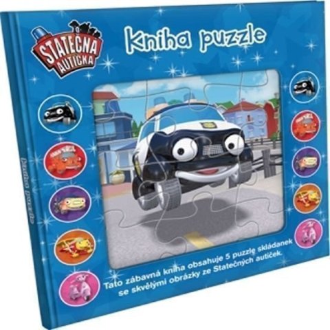 Ferner Elin: Statečná autíčka - Kniha puzzle