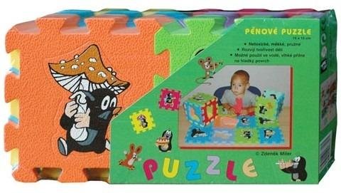 neuveden: Krtek - Pěnové puzzle 15x15 6ks/3 motivy neuveden: Krtek - Pěnové puzzle 15x15 6ks/3 motivy