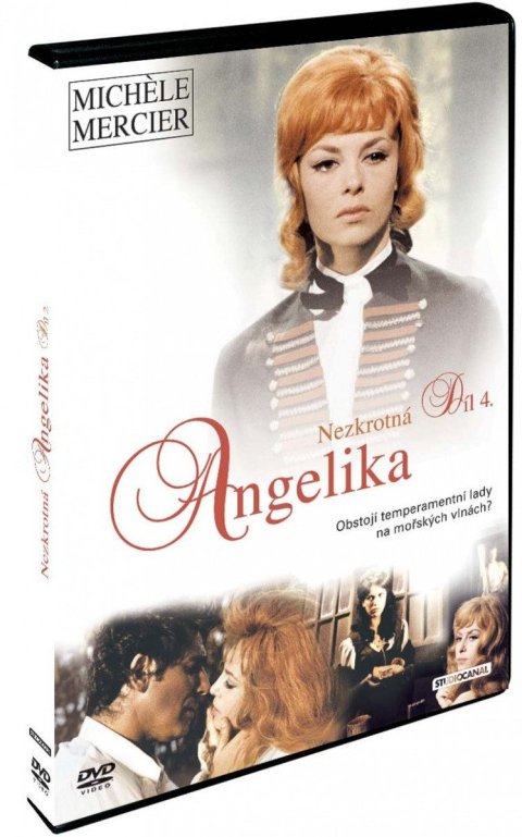 neuveden: DVD Nezkrotná Angelika