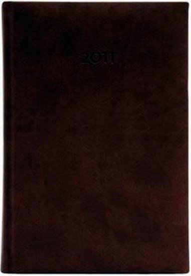 neuveden: Diář 2011 Print denní A5 - angl. červená