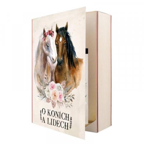 neuveden: Dárková sada malá kniha - O koních a lidech (sprchový gel, šampon)