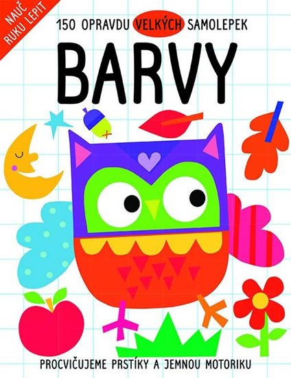 neuveden: Barvy - 150 opravdu velkých samolepek