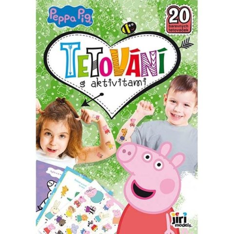neuveden: Tetování s aktivitami Prasátko Peppa