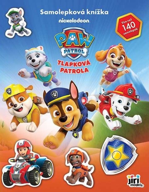 neuveden: Samolepková knížka Tlapková patrola