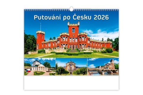 neuveden: Kalendář nástěnný 2026 - Putování po Česku
