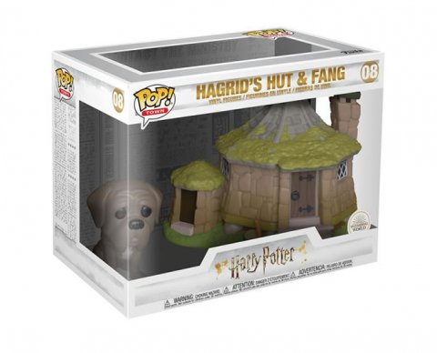 neuveden: Funko POP Town: Harry Potter S8 - Hagrid´s Hut w/ Fang