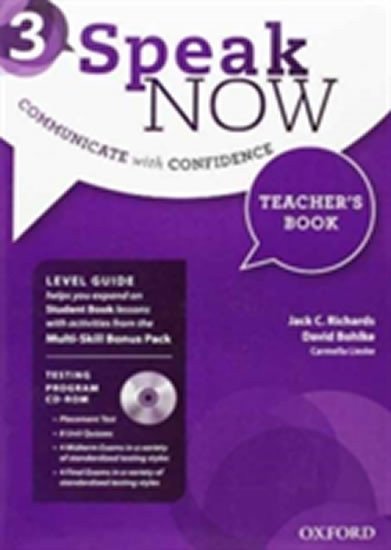 Richards Jack C.: Speak Now 3 Teacher´s Book with Testing Program CD-ROM